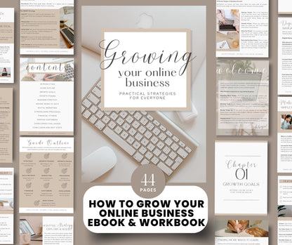 How To Grow Your Online Business eBook