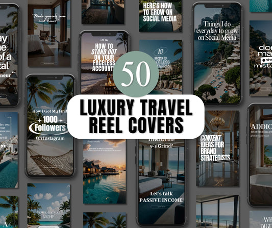 50 Luxury Travel Reel Covers