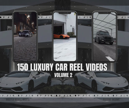 150 LUXURY Car Reel Videos. Vol.2