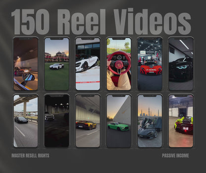 150 LUXURY Car Reel Videos. Vol.2